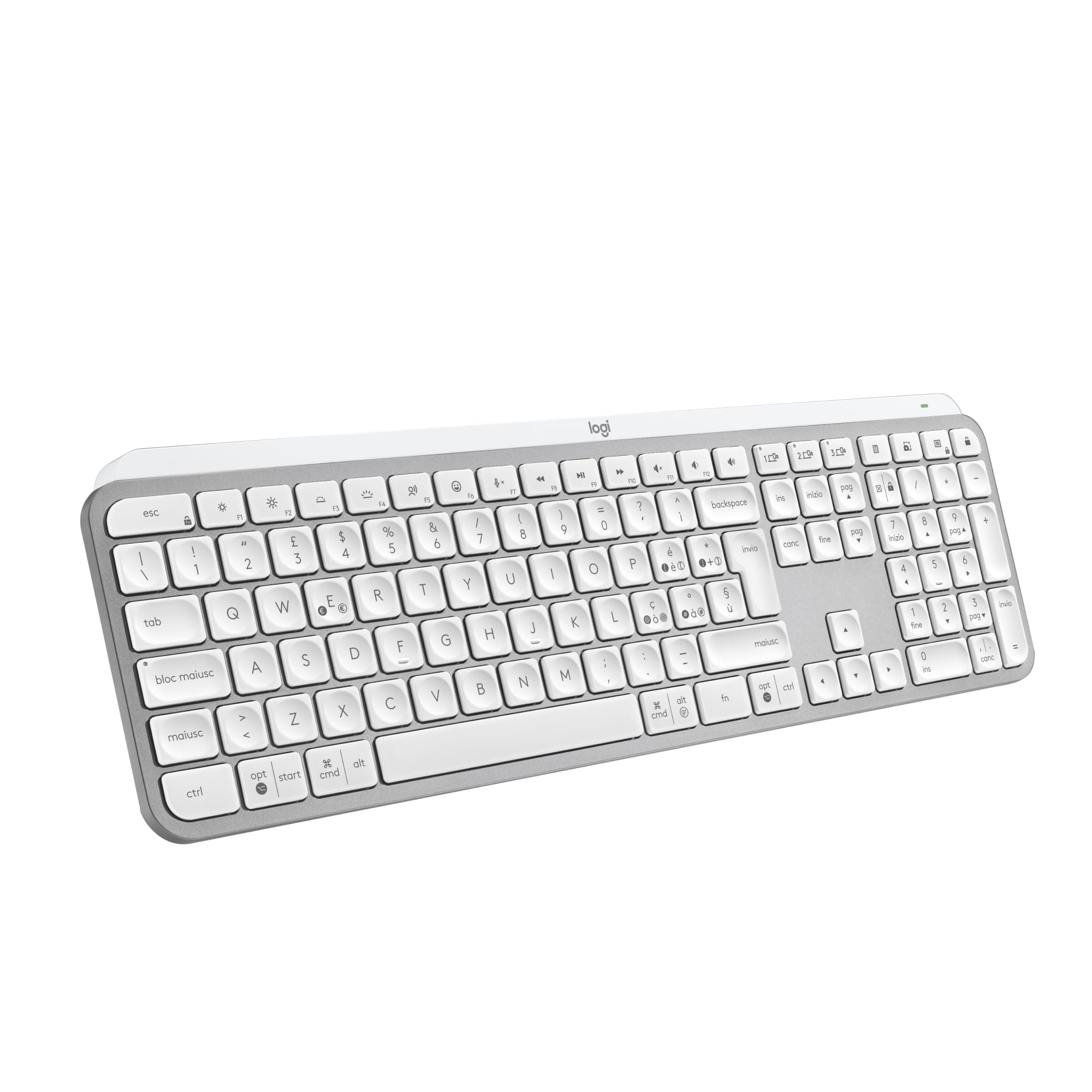 Logitech MX Keys S - Tastiera Wireless Retroilluminata