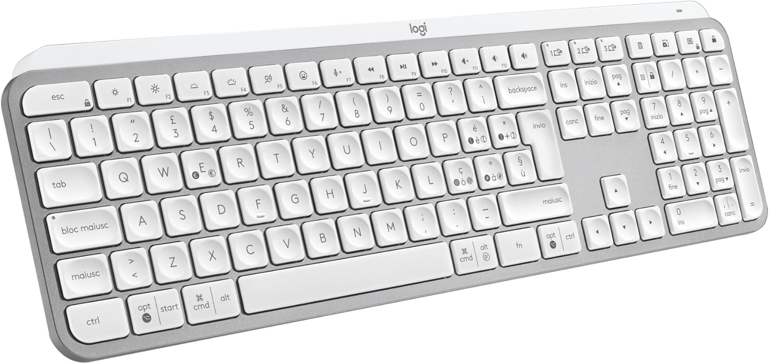 Logitech MX Keys S - Tastiera Wireless Retroilluminata - immagine 1