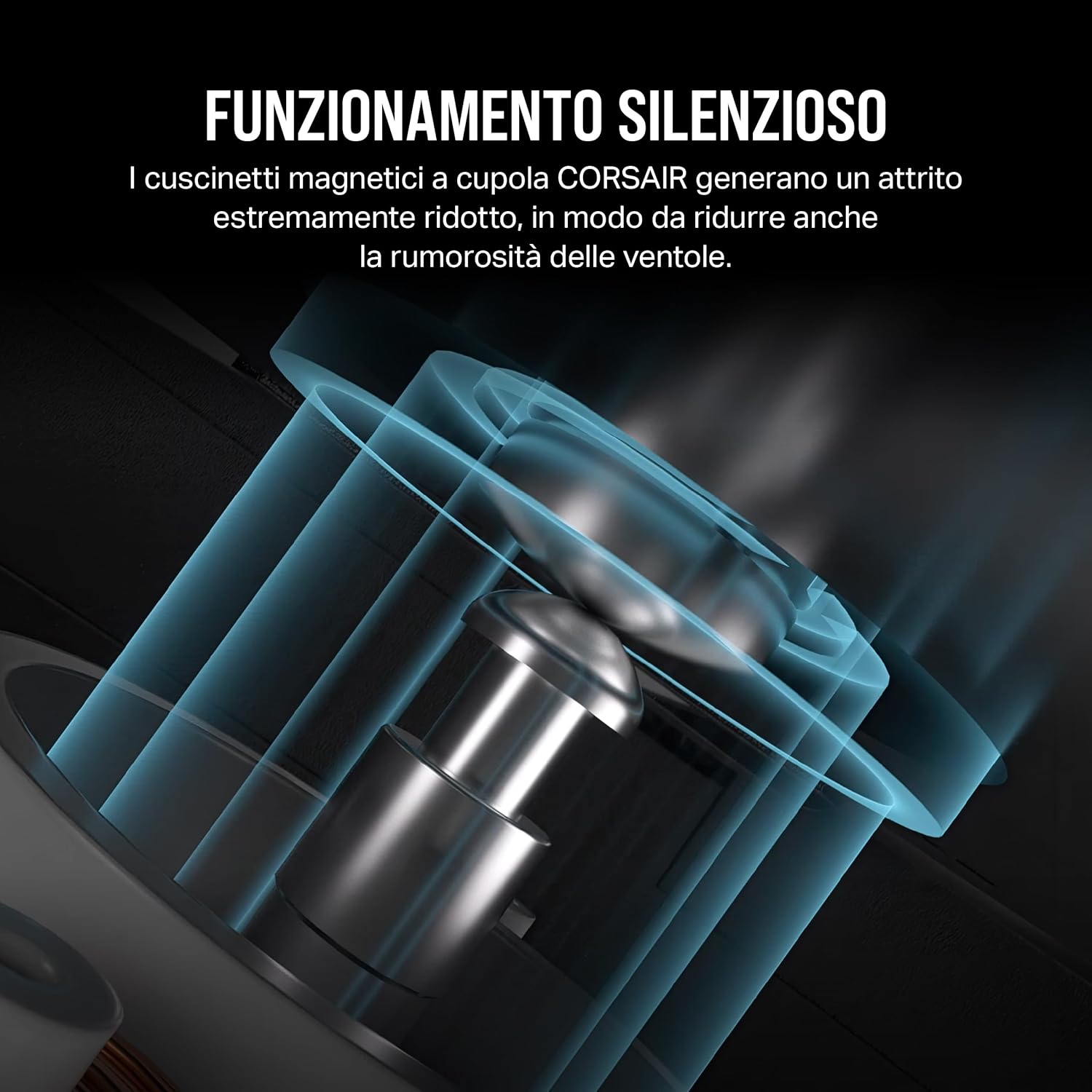 Corsair RS140 MAX Ventole PWM 140mm (2 Unità), Nere - immagine 6