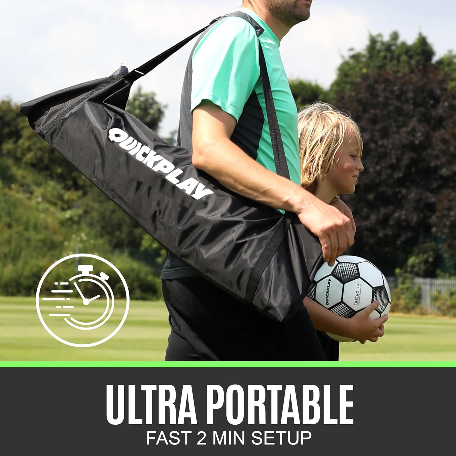 Quickplay Tekkers Soccer Rebounder Net - immagine 5