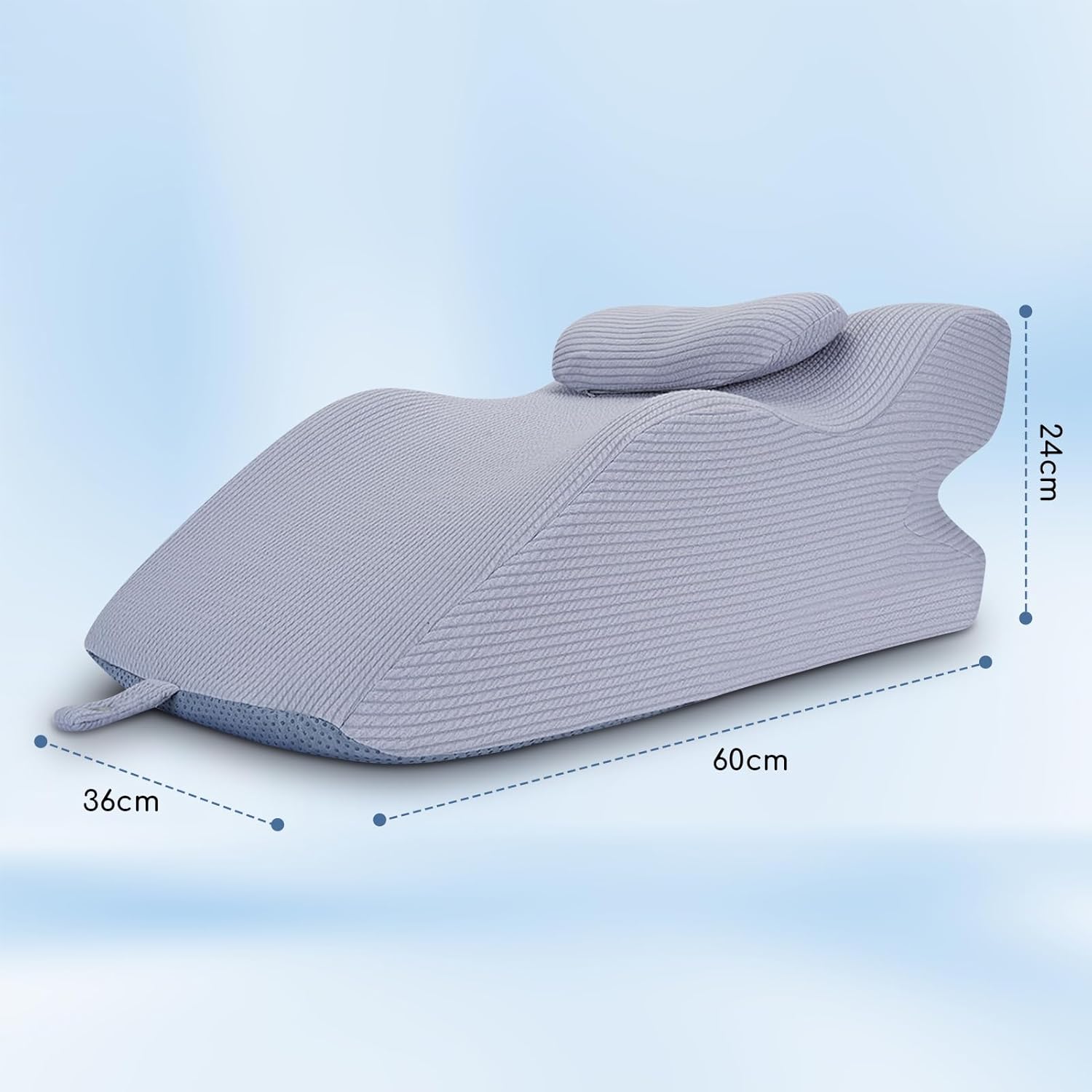 Cuscino in Memory Foam Regolabile per Posizione Prona - immagine 7
