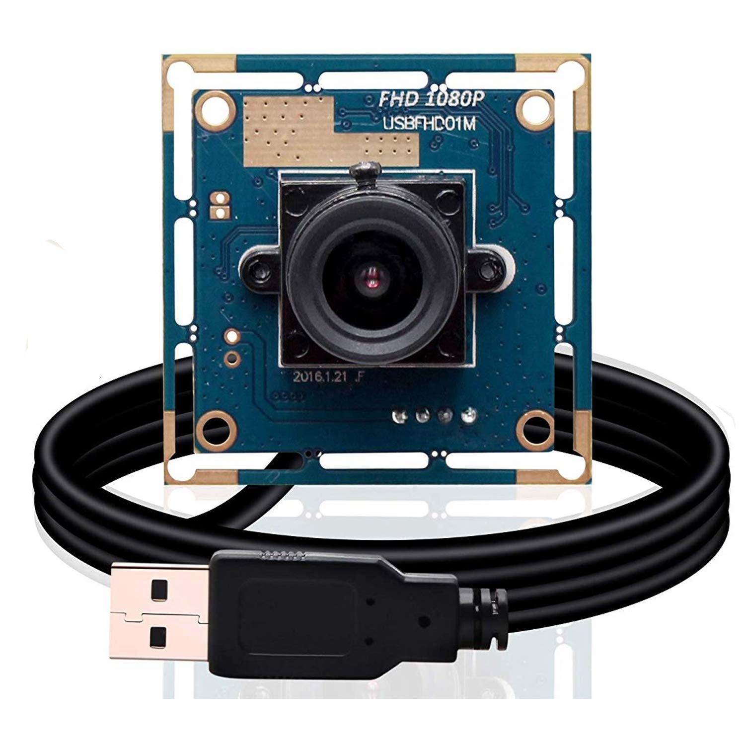 Webcam USB HD 2MP Free Driver 1/2.7'' CMOS OV2710