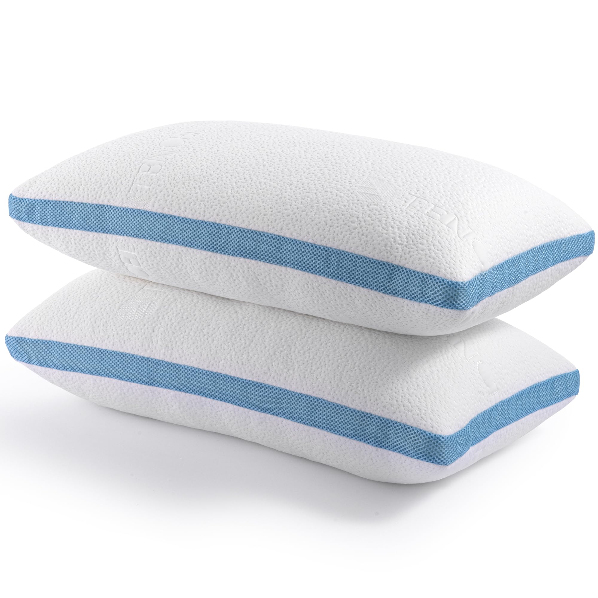 Cuscino Memory Foam Regolabile 60x80 cm (2 pezzi)