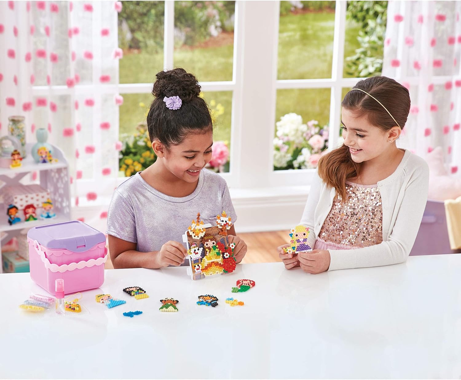 Aquabeads Creation Cube - Disney Princess, Gioco, Colore Multicolore, 31773 - immagine 7