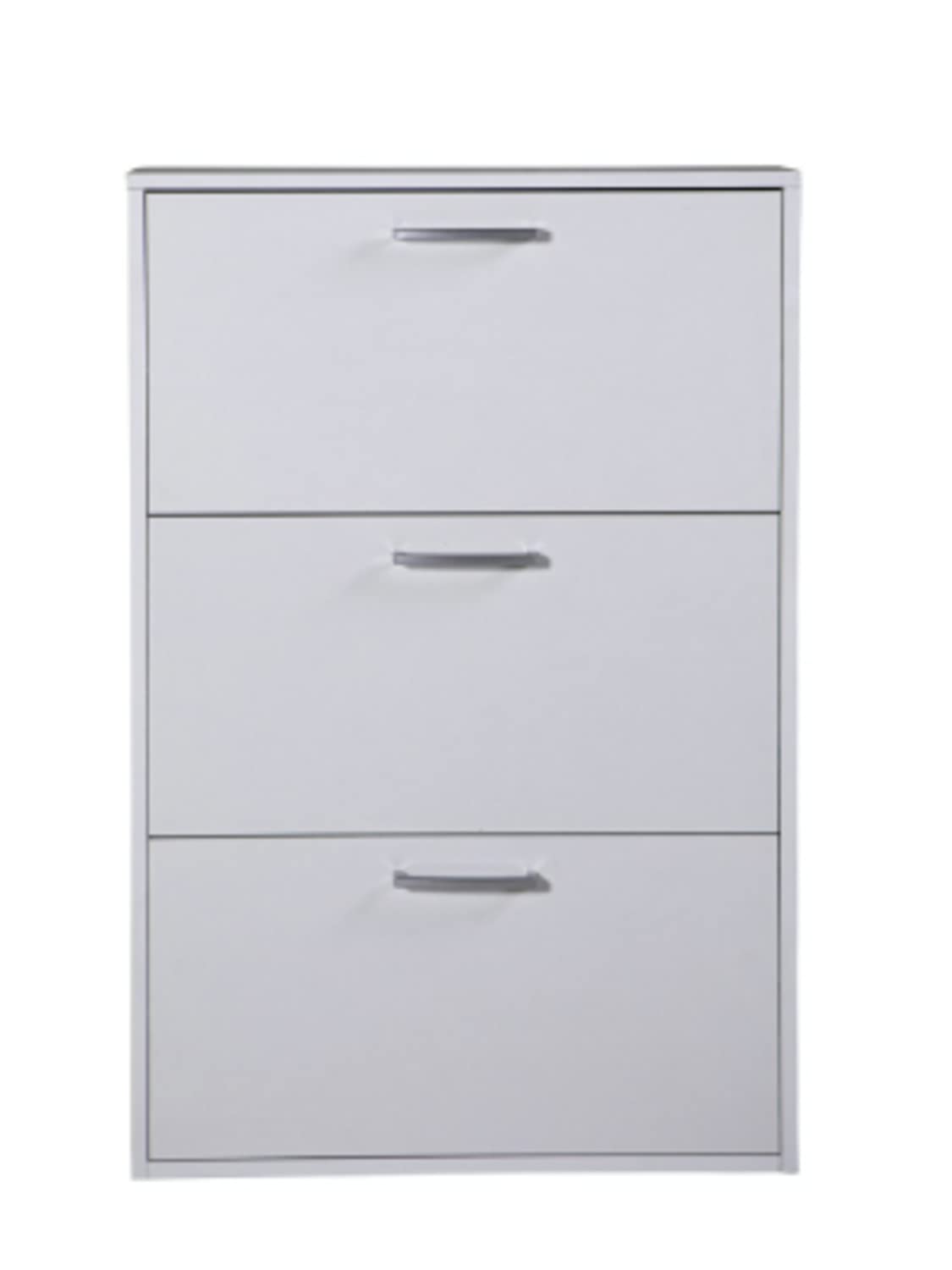 Composad Scarpiera FACILE Slim 3 Ribalte, Bianca