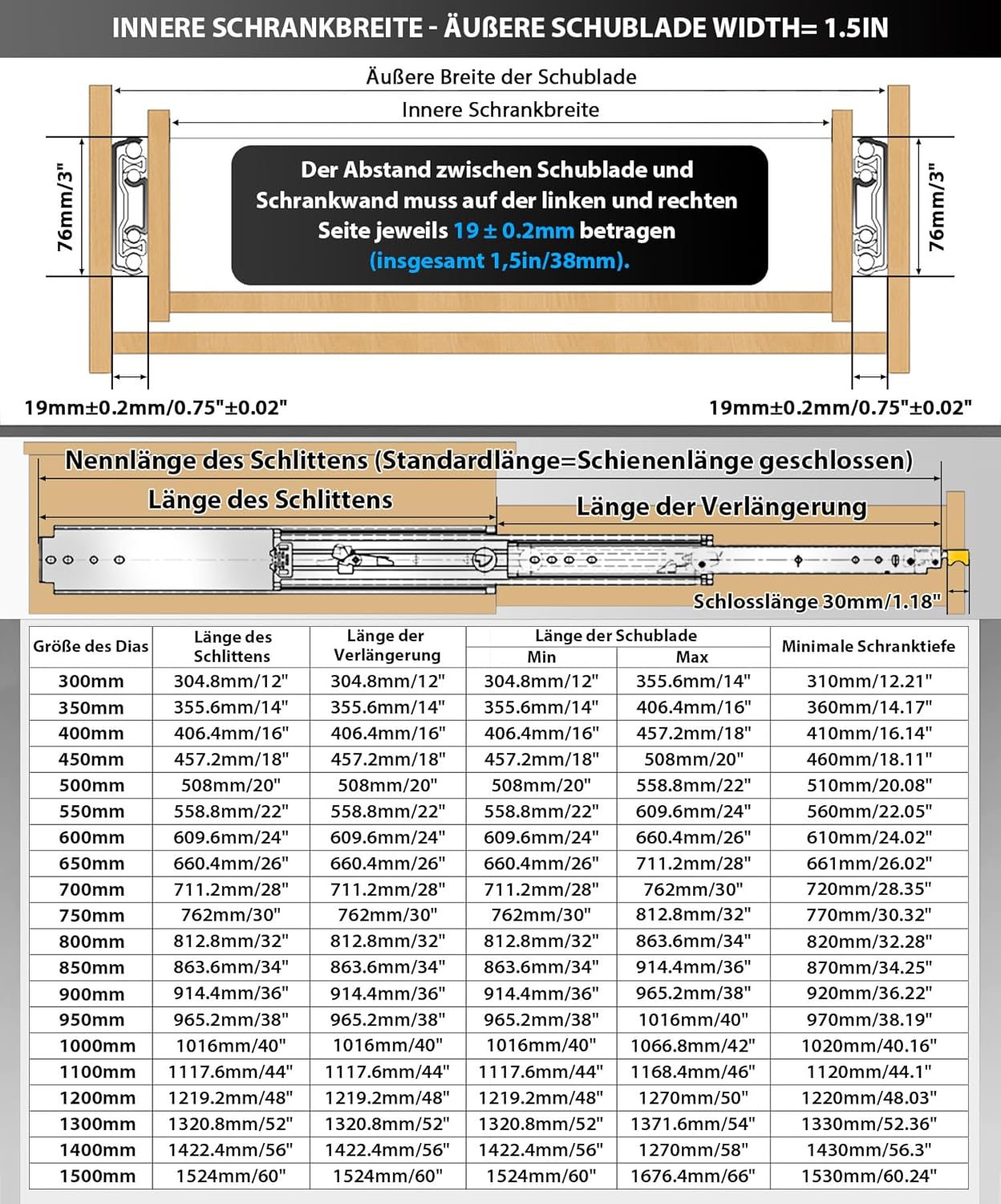 Corridori per Cassetti Resistenti con Bloccaggio - immagine 2