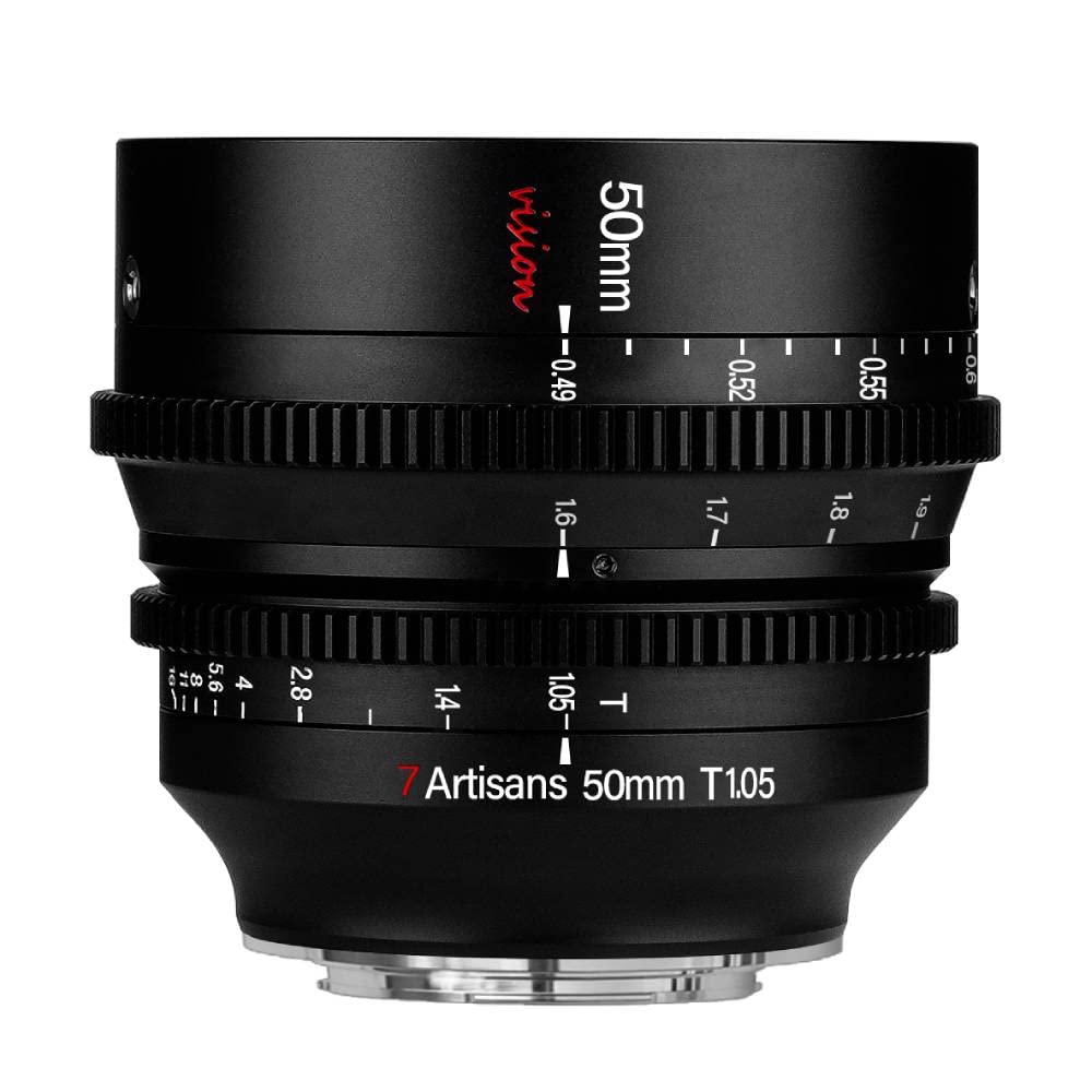 7artisans Obiettivo Cine 50mm T1.05 per M43