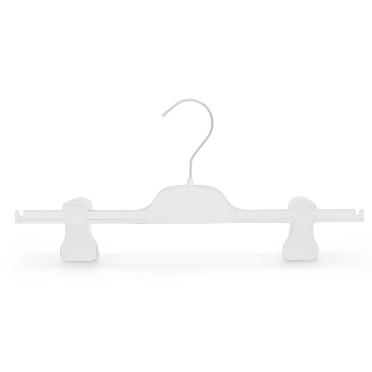 Kiroplast Grucce per Pantaloni con Pinze 36cm (30 pz), Bianco