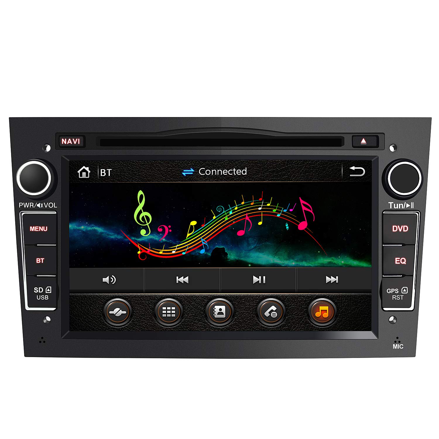 Awesafe Autoradio 2 Din 7" per Opel Meriva Corsa