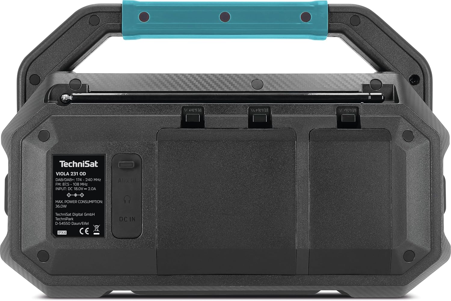 Technisat Viola 231 OD - Radio da Cantiere Makita Compatibile - immagine 2