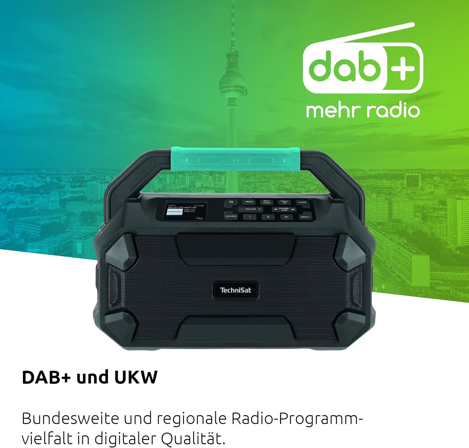 Technisat Viola 231 OD - Radio da Cantiere Makita Compatibile - immagine 3