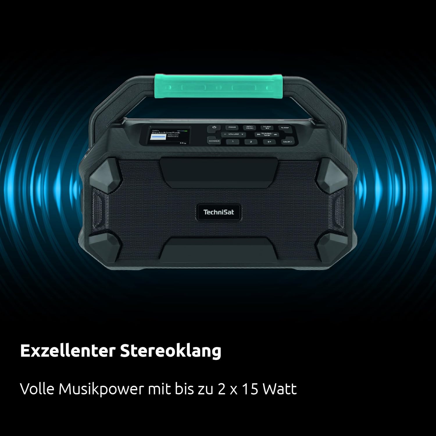 Technisat Viola 231 OD - Radio da Cantiere Makita Compatibile - immagine 5