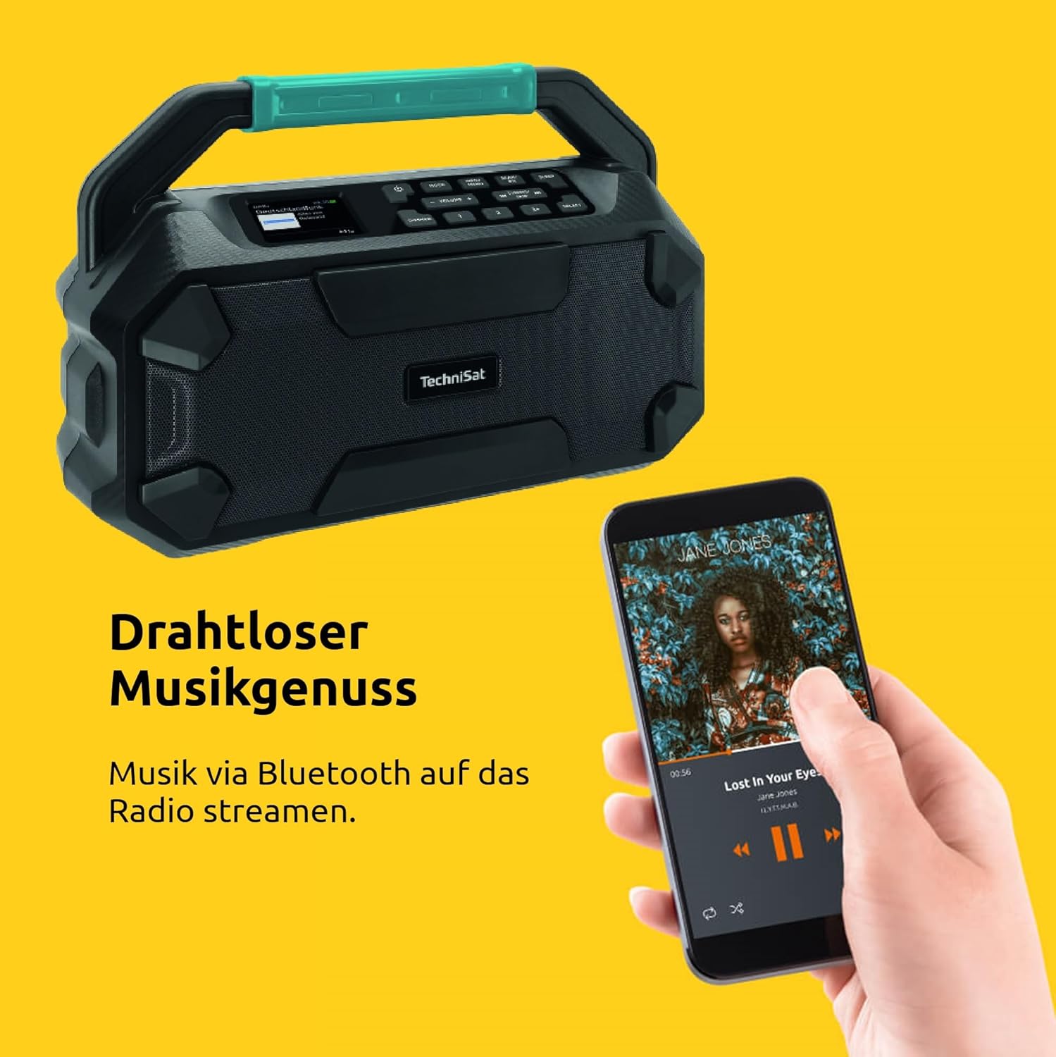 Technisat Viola 231 OD - Radio da Cantiere Makita Compatibile - immagine 6