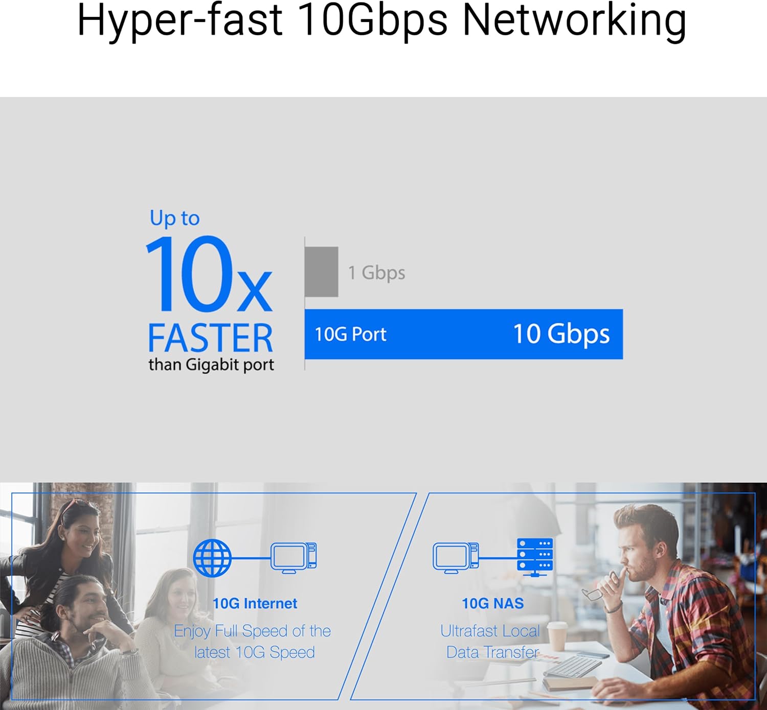 ASUS XG-C100C scheda di rete e adattatore Ethernet 10000 Mbit/s Interno - immagine 3