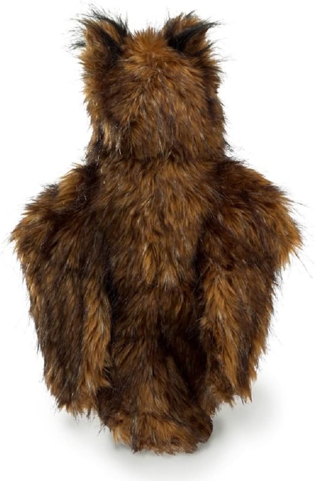 Folkmanis Great Horned Owl Hand Puppet - immagine 2