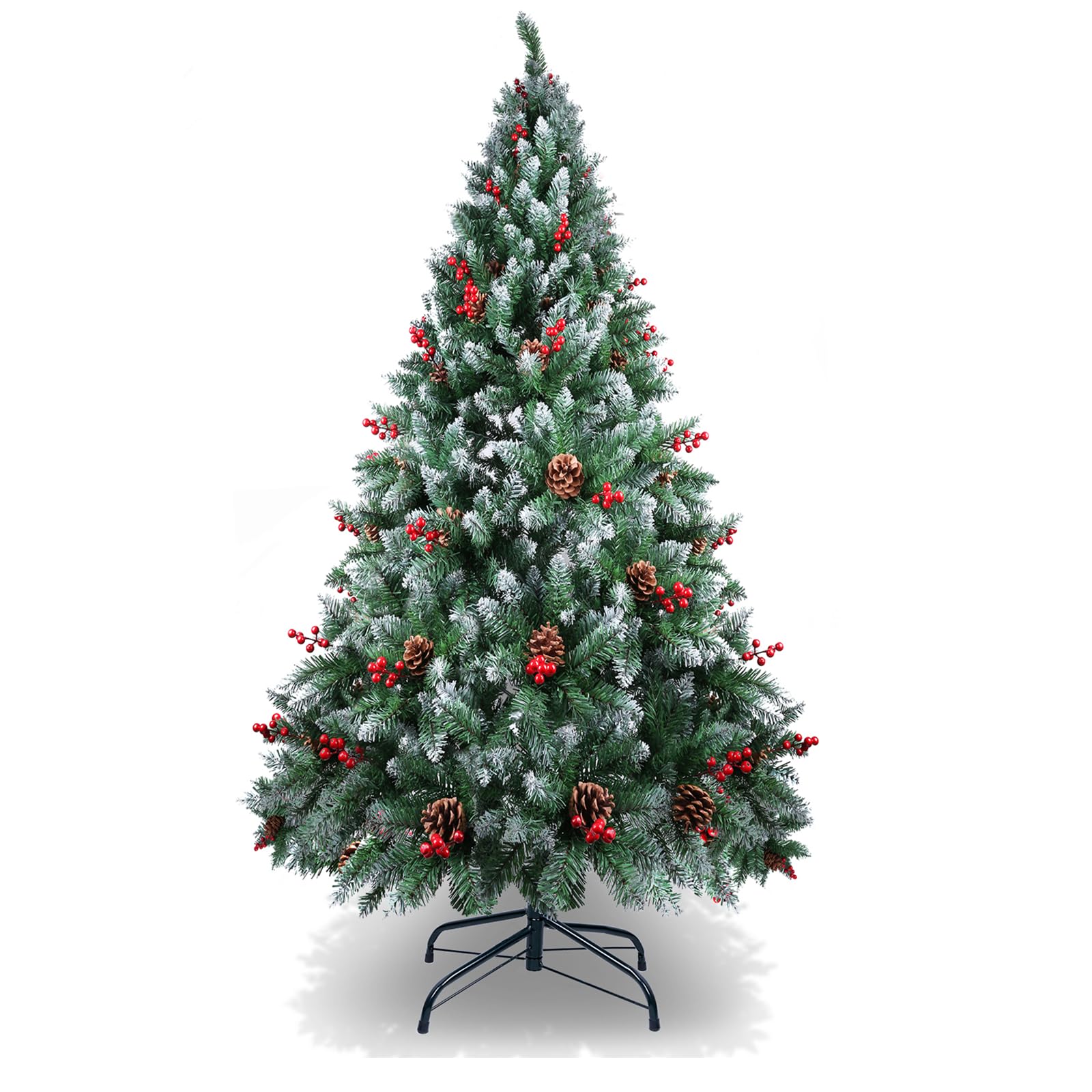 Albero di Natale Artificiale Innevato 1.8m (6ft)
