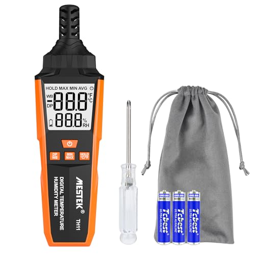 Mestek Termometro Igrometro Digitale Interno/Esterno