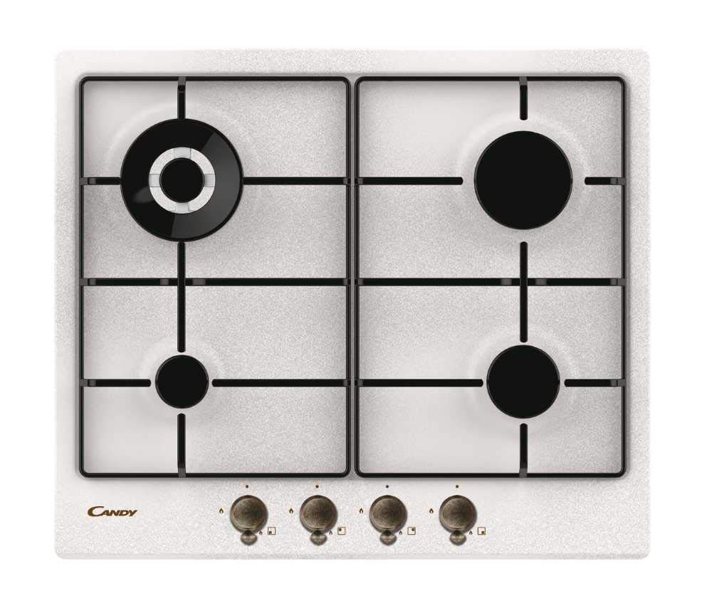 Candy Classic Piano Cottura a Gas 4 Fuochi, Avena