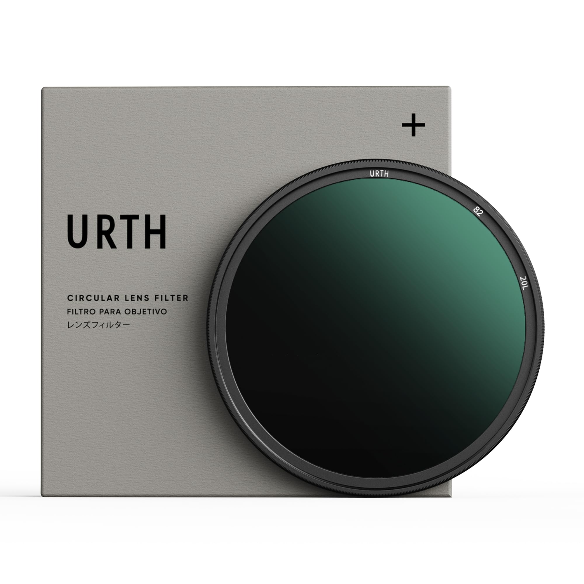 Urth ND1000 (10 Stop) ND Lens Filter (Plus+) (82mm, Avvitare ne)