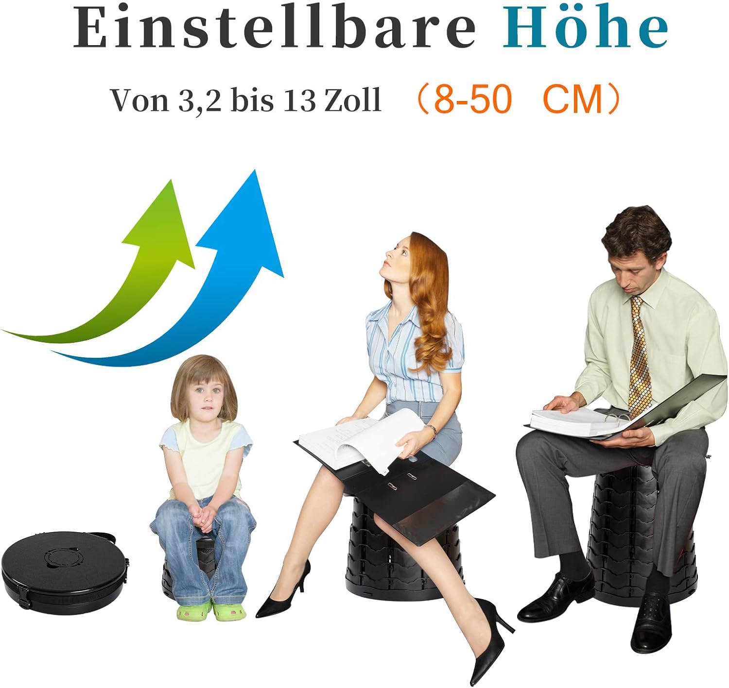 Xiuwoug WC Portatile Pieghevole per Campeggio - immagine 2