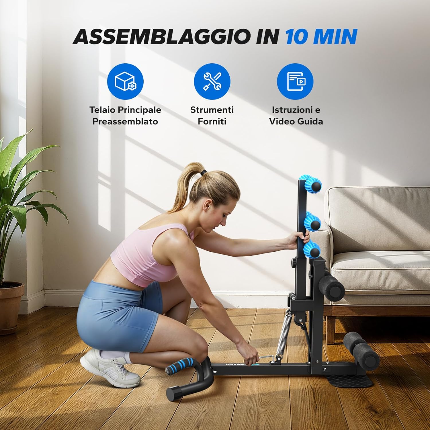 Merach Squat Machine - Attrezzatura Home Gym - immagine 8