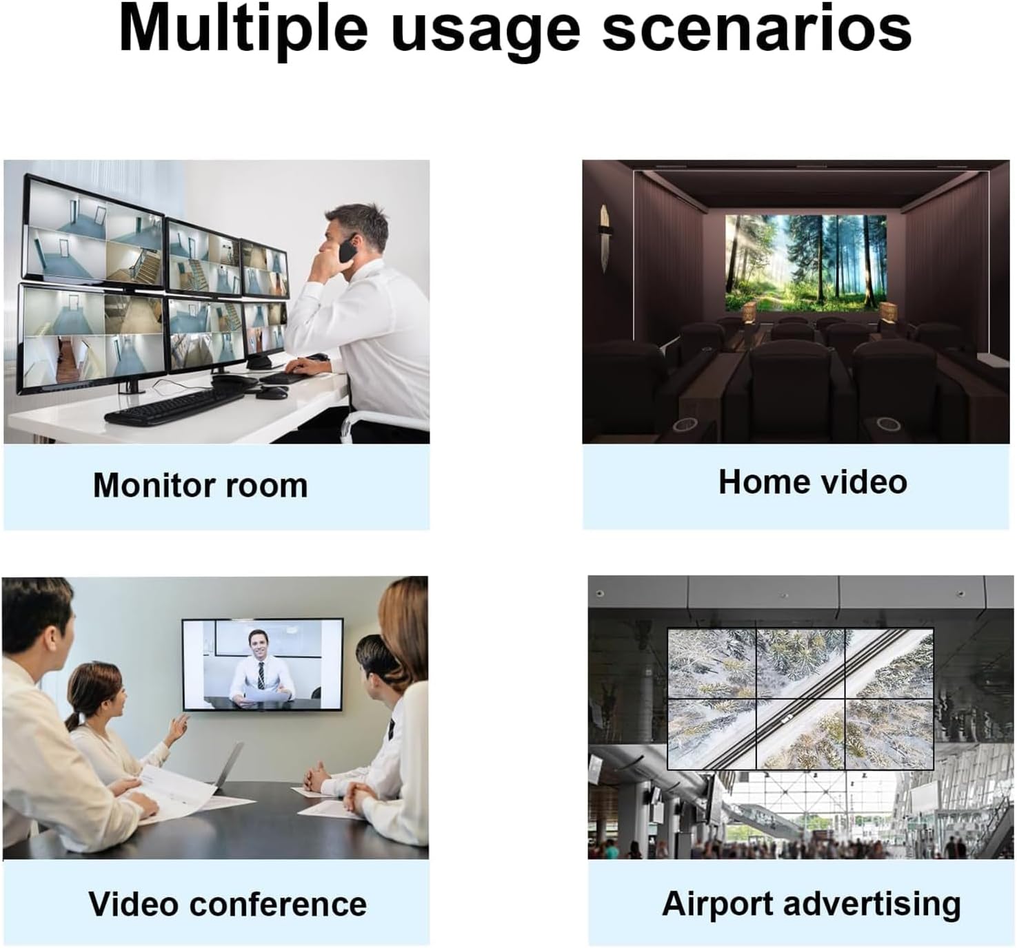 Video Wall Controller 2X3 4K HDMI & DVI - immagine 7