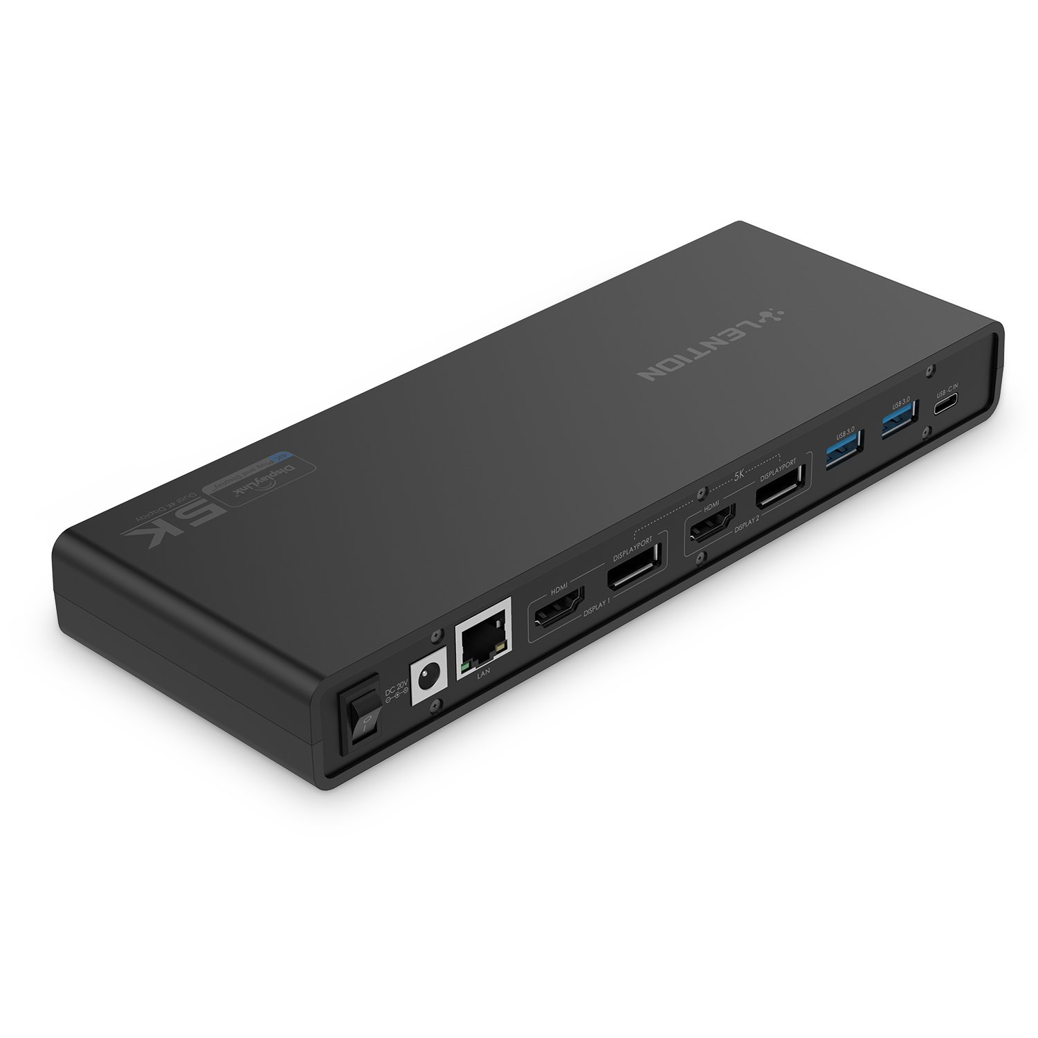 Lention CB-D92 - Docking Station 5K USB C & USB A