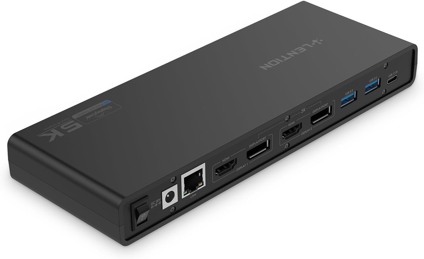 Lention CB-D92 - Docking Station 5K USB C & USB A - immagine 1