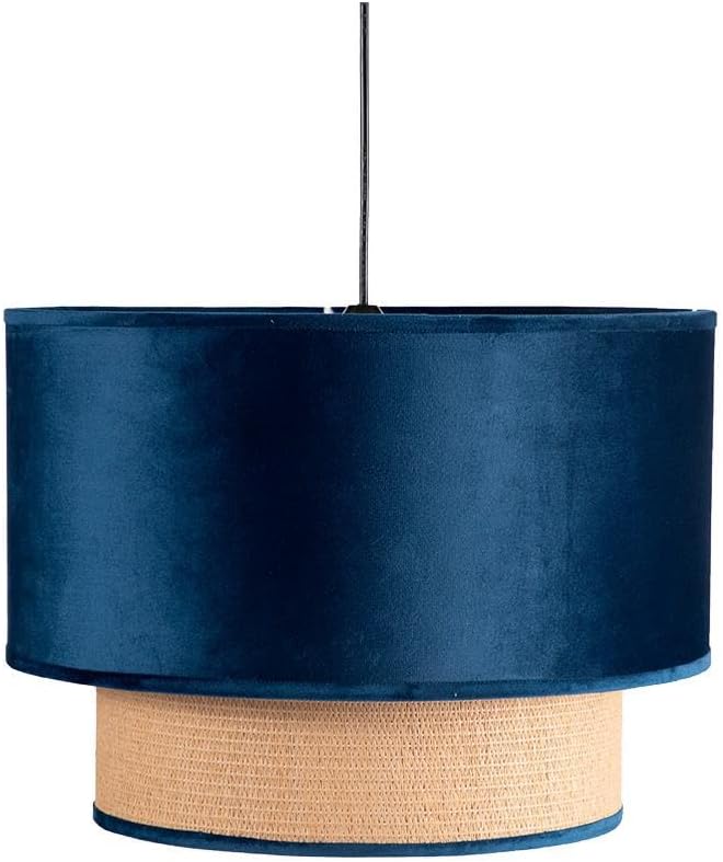 Zarivy Ciondolo LED 2 Schermi E27 Blu 40x40cm