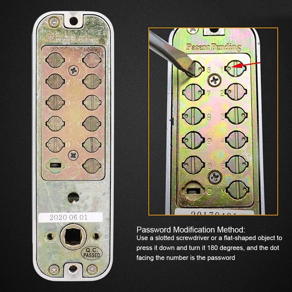 Serratura Porta Blindata con Combinazione Meccanica - immagine 3