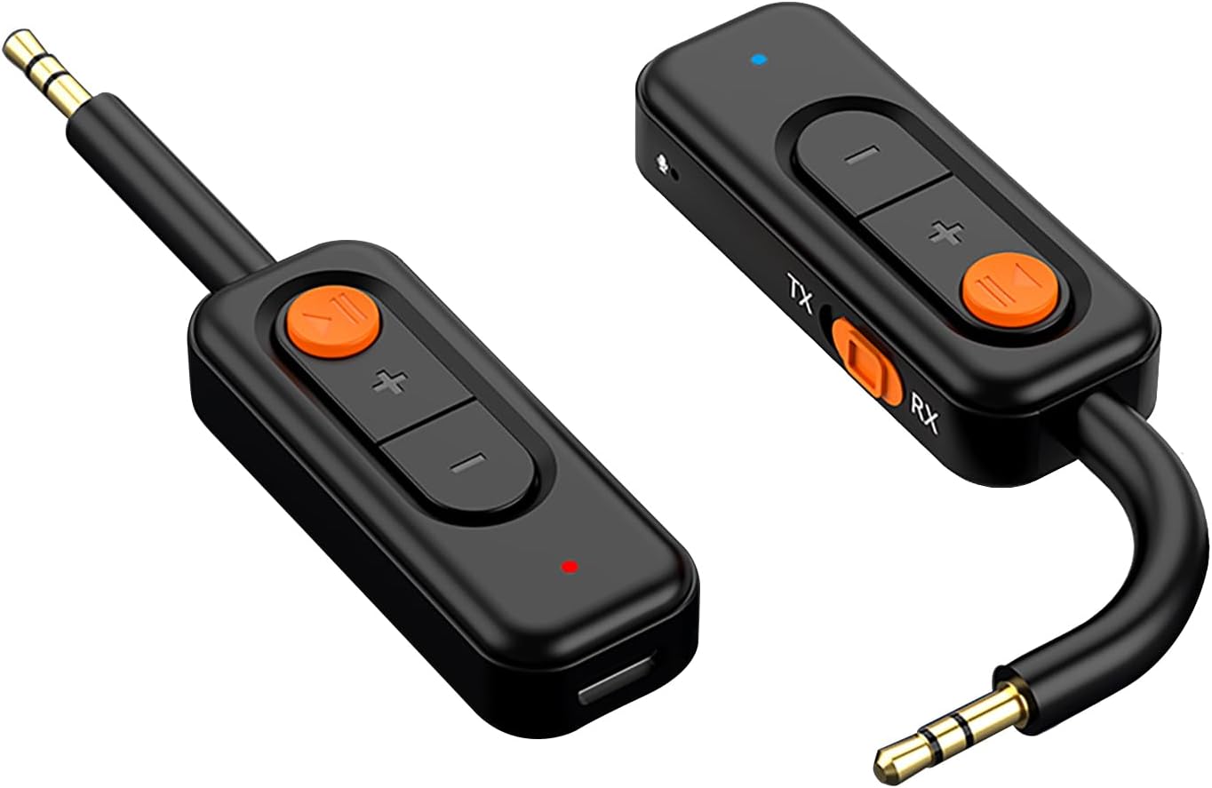 Adattatore Bluetooth 5.4 AUX per Auto e TV - immagine 1