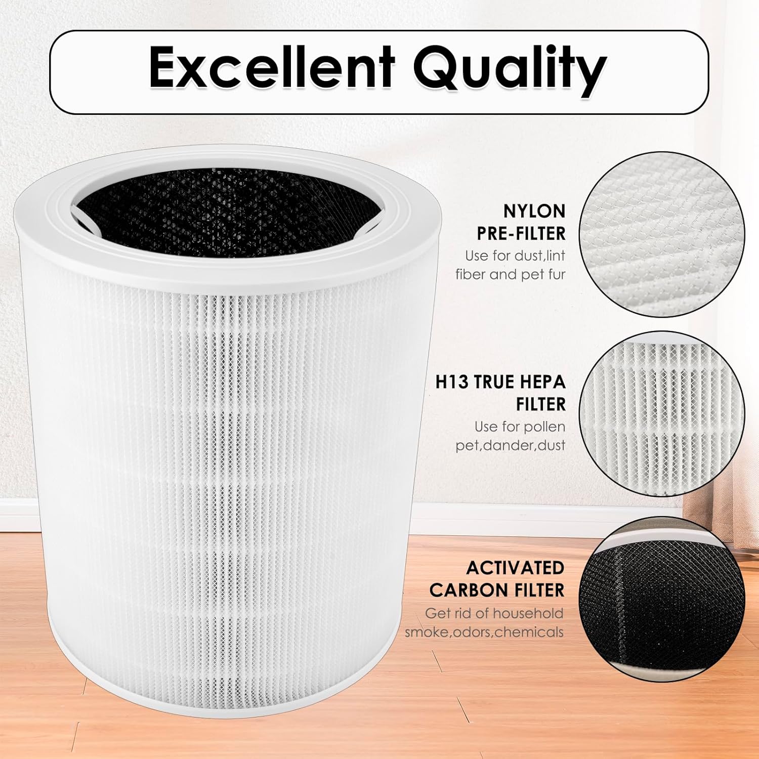 Filtri Ricambio Levoit Core 600S - 2 Pezzi - immagine 5