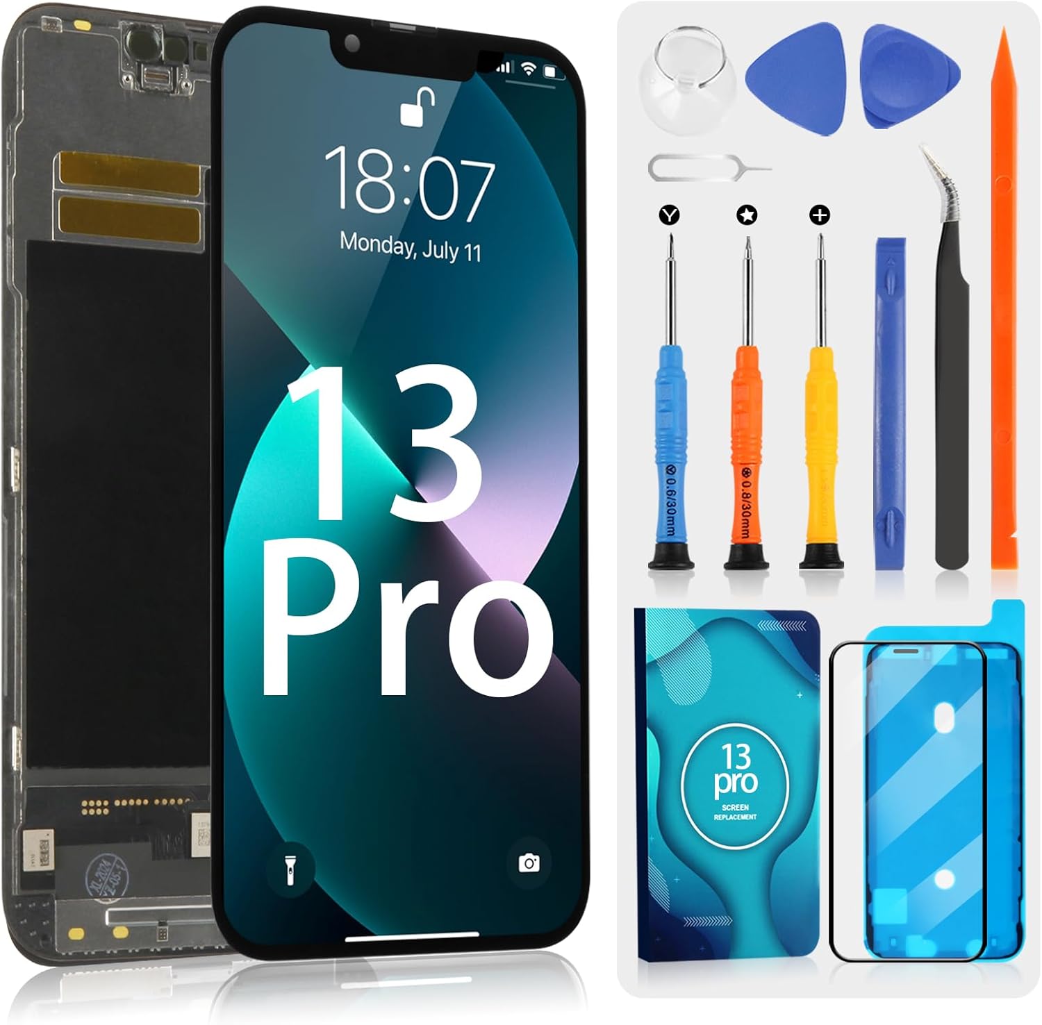 Schermo OLED LCD per iPhone 13 Pro Sostituzione - immagine 1