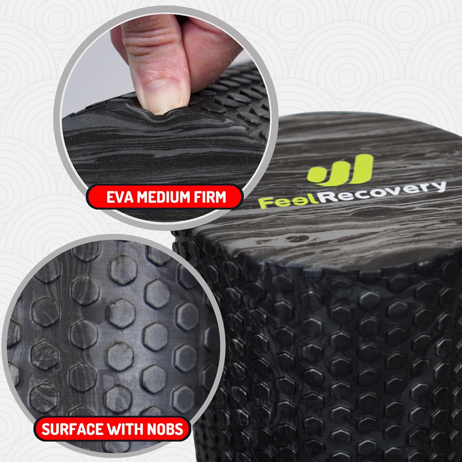 Rullo Massaggio Muscolare Morbido 45x15 cm - immagine 3