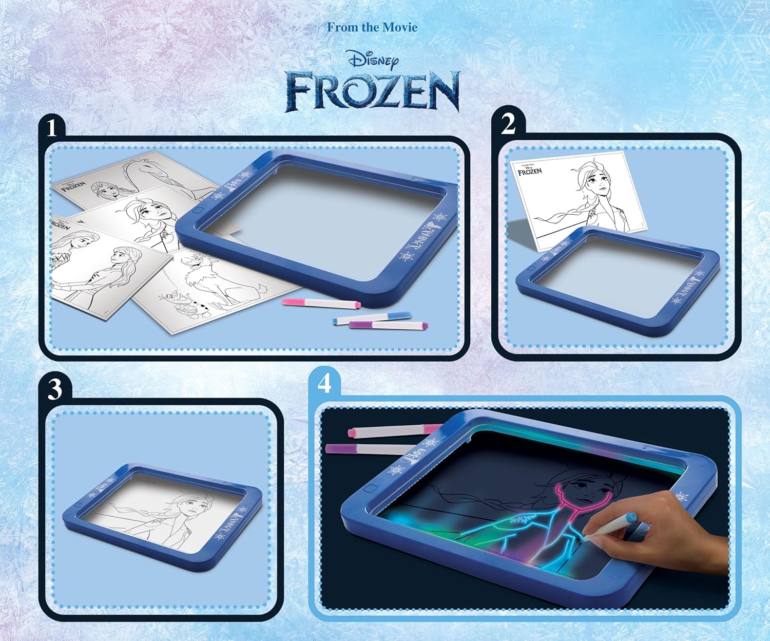 Lisciani Giochi Frozen Magic LED Board - immagine 5