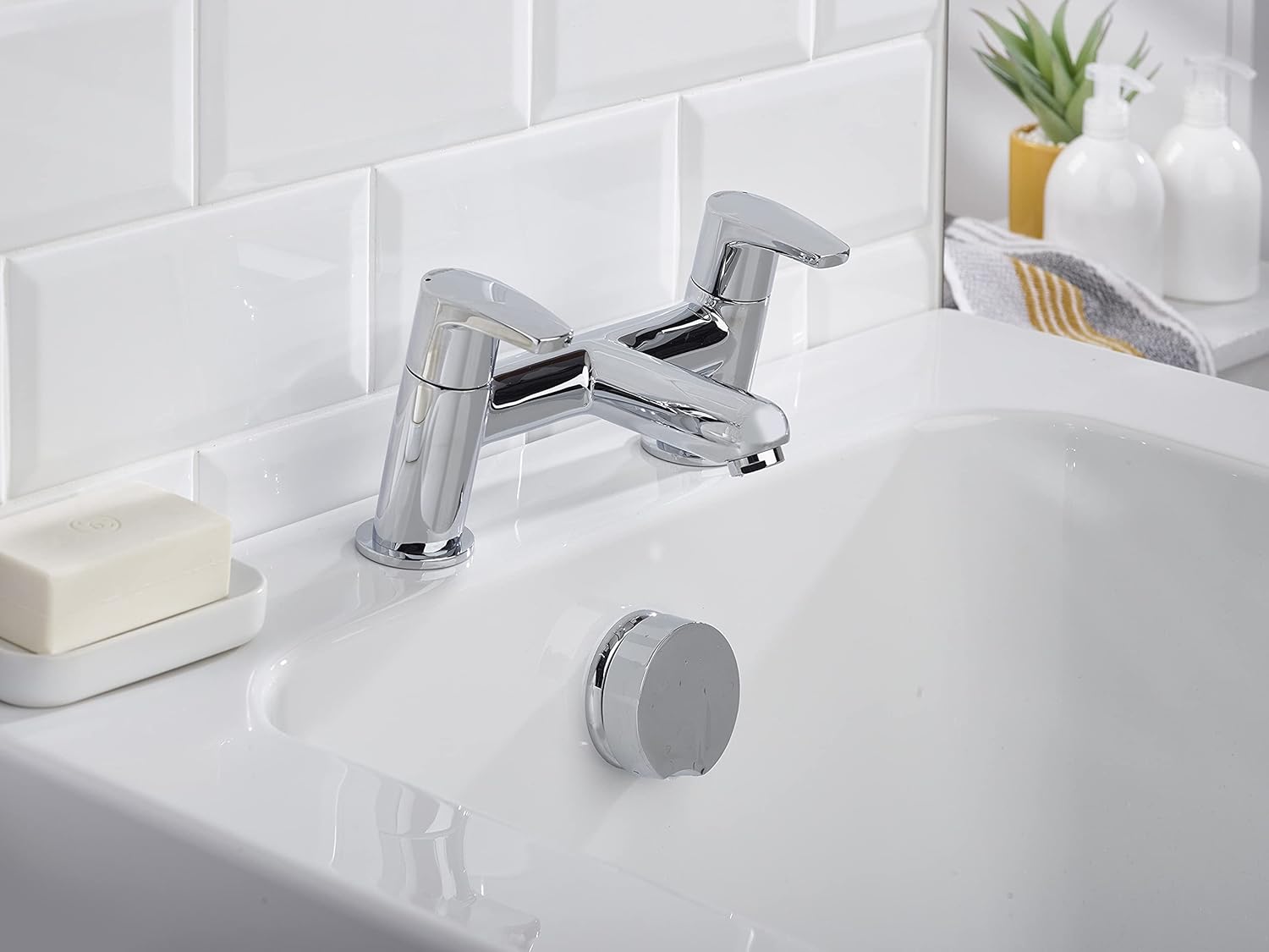 Bristan OR BF C Orta - Miscelatore per vasca da bagno, cromato - immagine 2