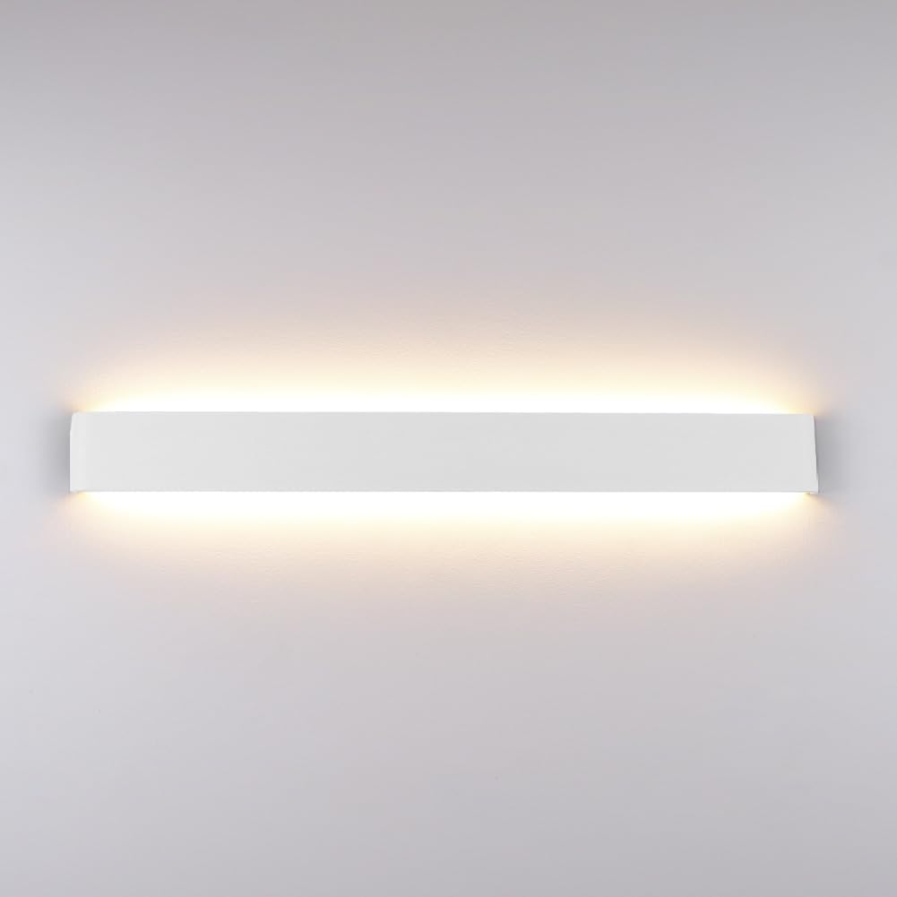Klighten Lampada da Parete LED Interno 30W 91cm, Bianco - immagine 1