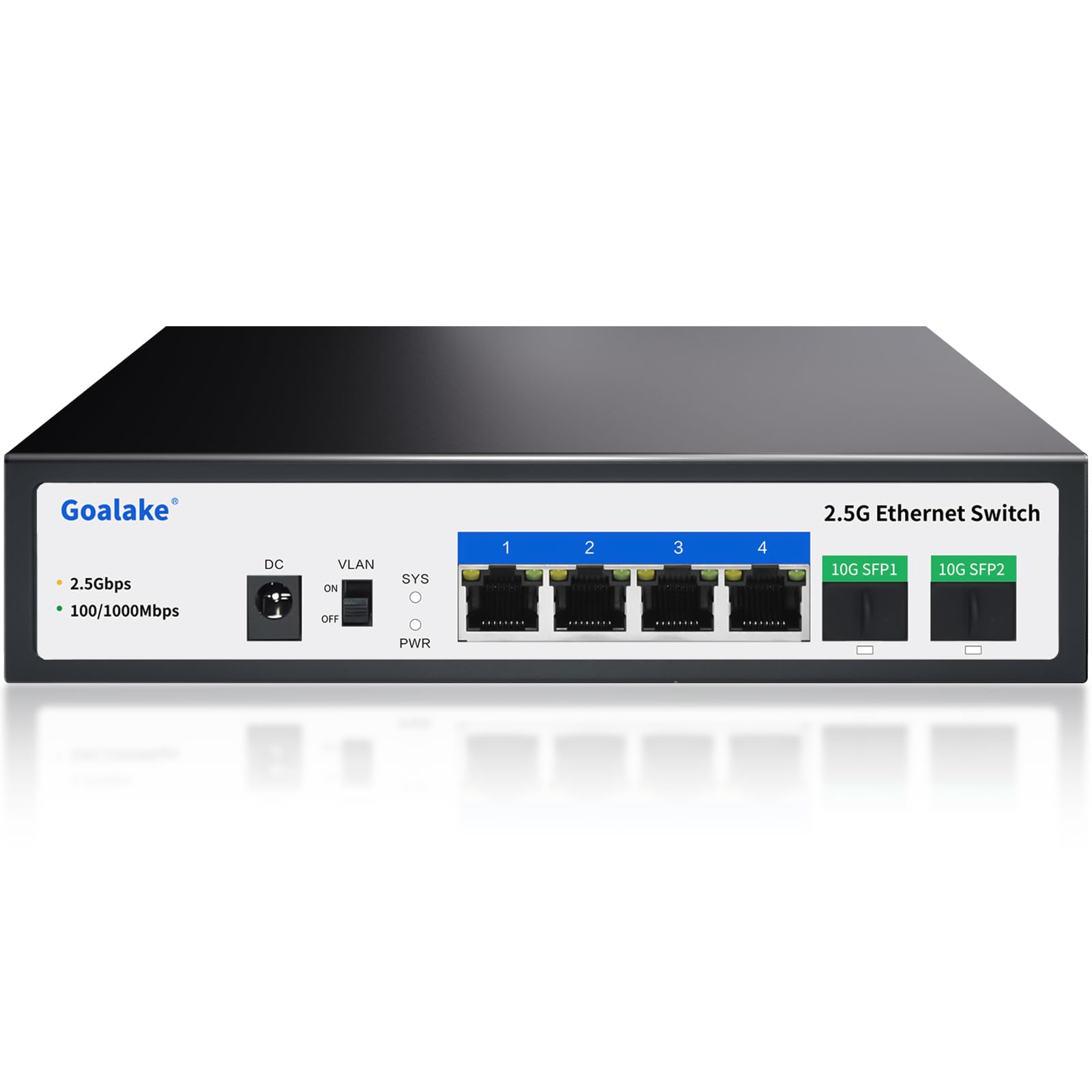 Goalake Switch Desktop Multi-Gigabit 6 Porte 2.5G