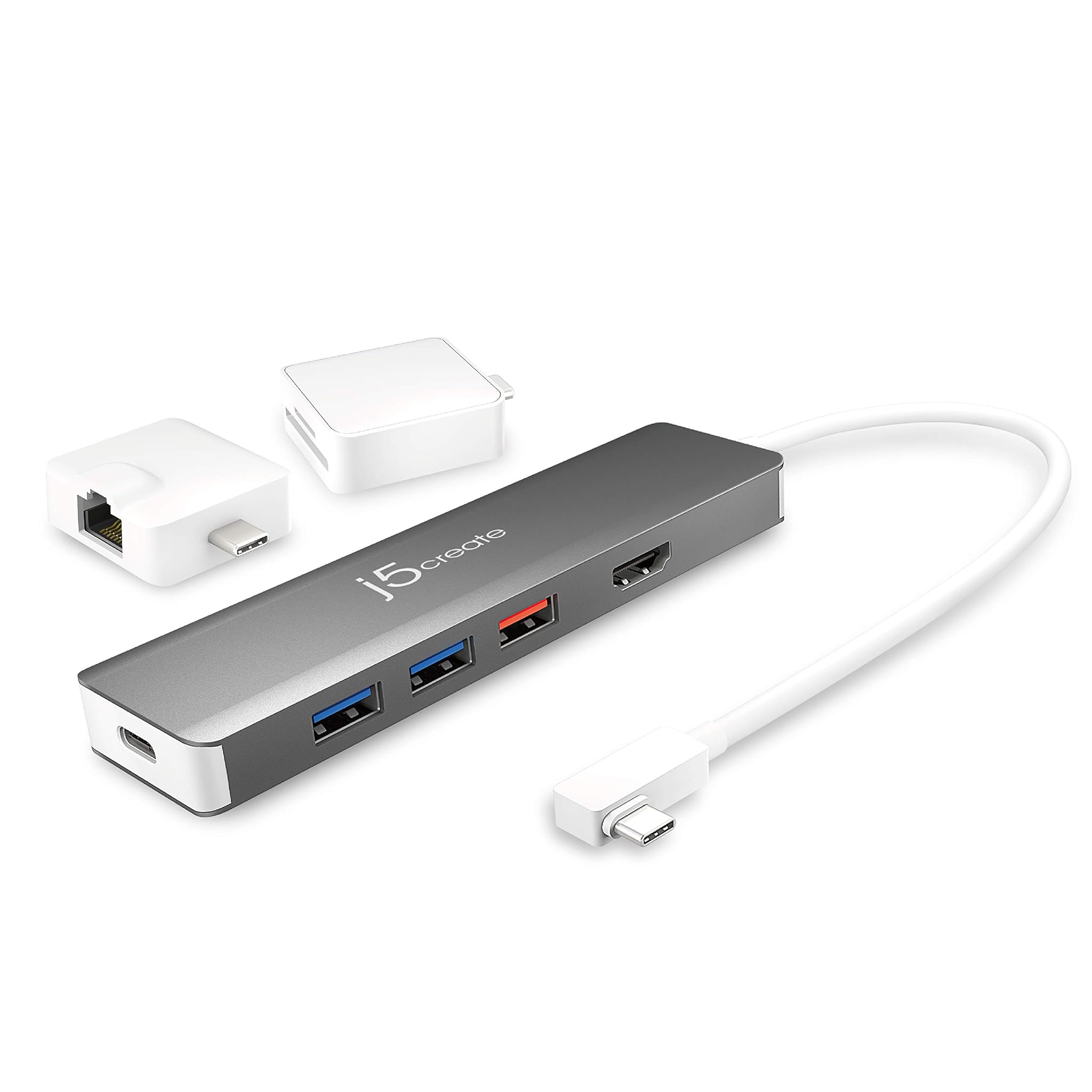 J5create 9 in 1 Hub USB-C SuperSpeed+ con Ethernet