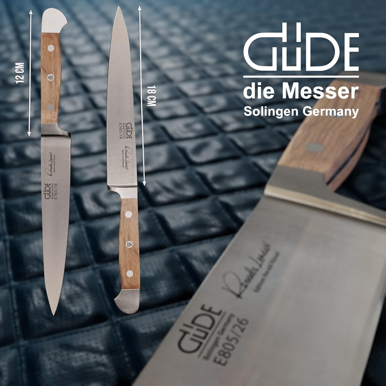 Güde Alpha Barrel Oak - Coltello da filetto 18 cm - immagine 2
