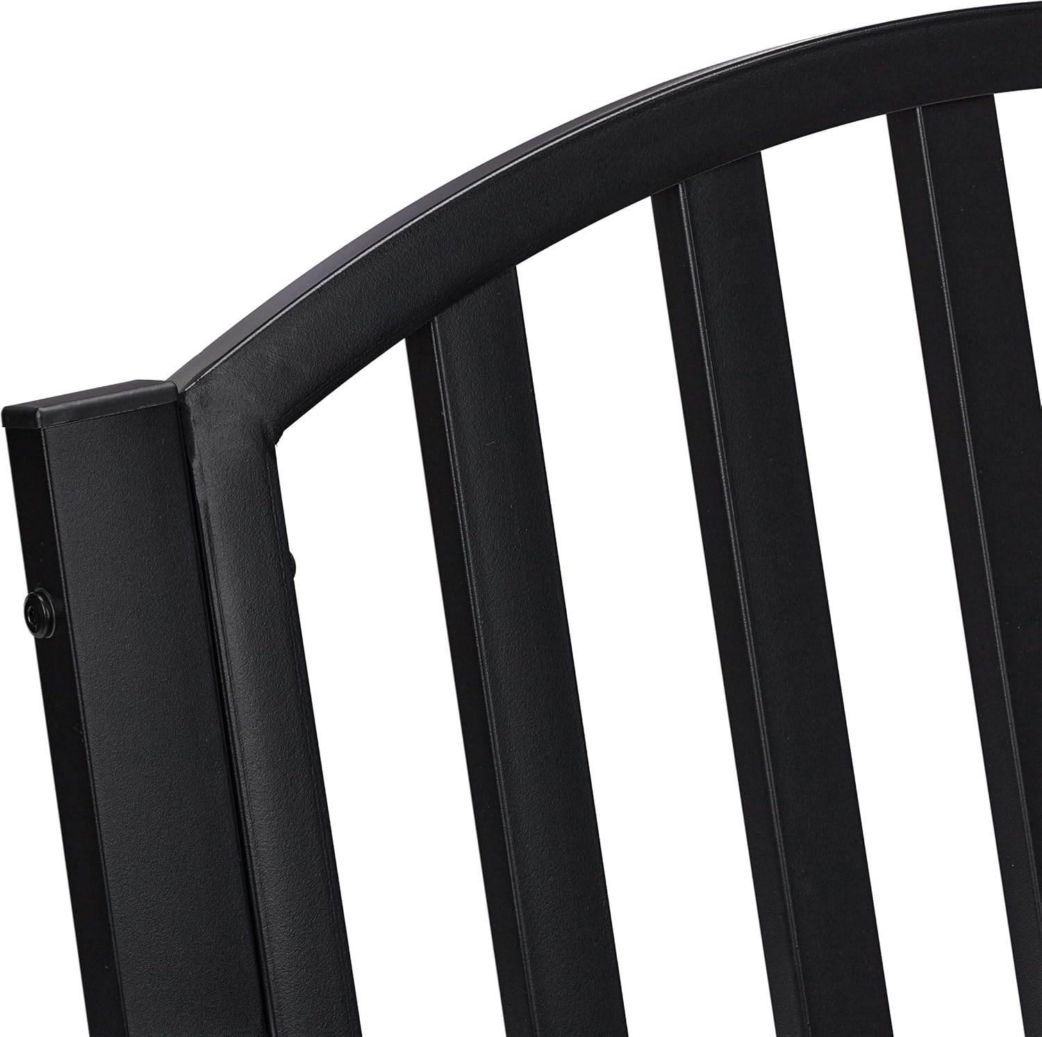 Relaxdays Sedia da Giardino con Braccioli, Nera - immagine 6