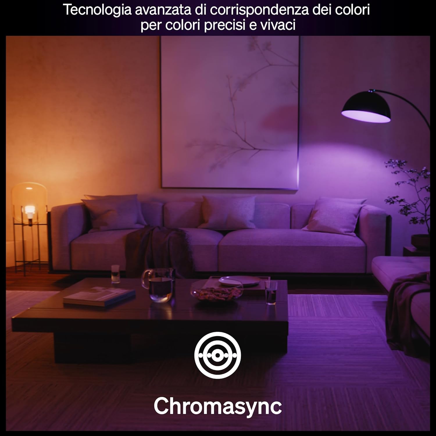 Philips Hue Lampada Smart LED A60 E27, White & Color (2 pz) - immagine 5