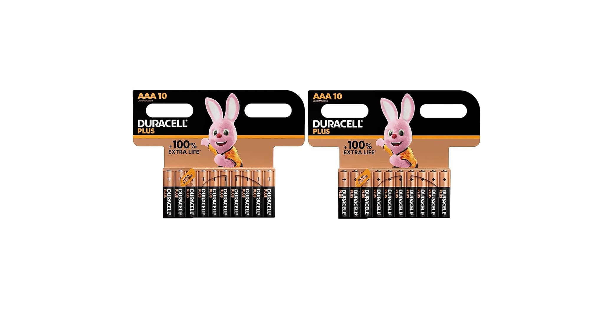 Duracell AAA Plus - 20 Pile Mini Stilo (LR03/MN2400)