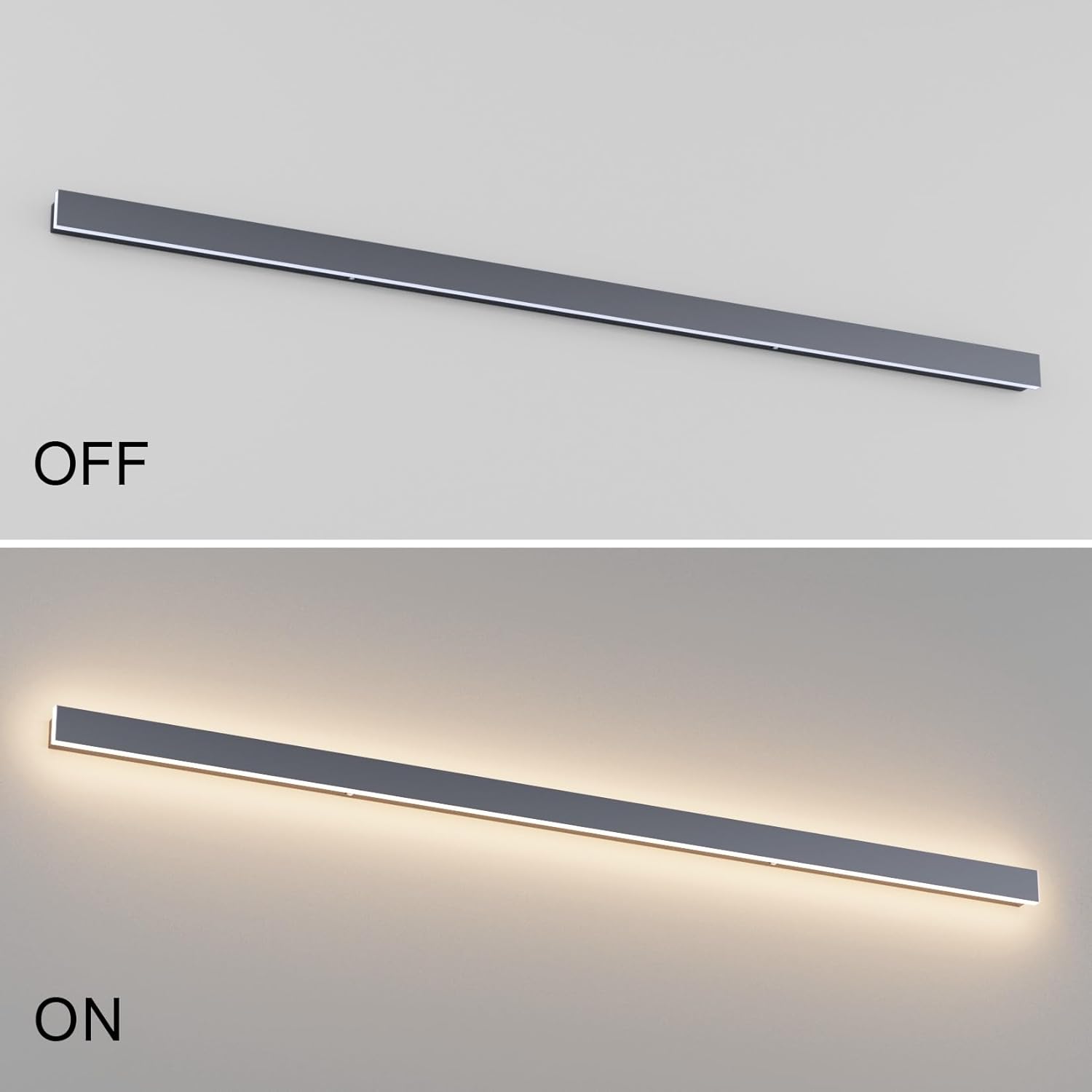 K-bright Applique da Parete per Esterni 45W, Antracite 150cm - immagine 6