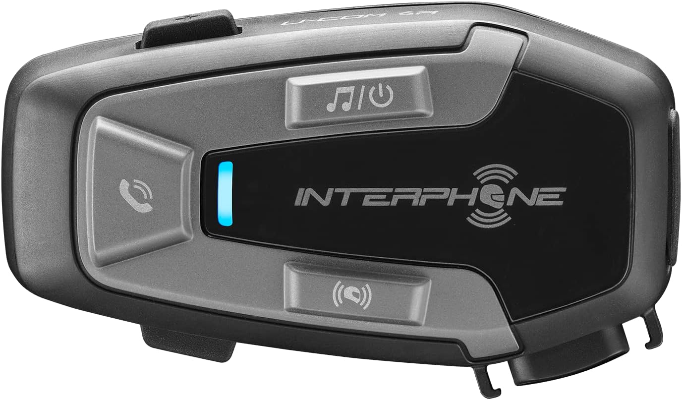 Interphone U-Com 6R - Interfono Moto Bluetooth 5.2 Singolo - immagine 1