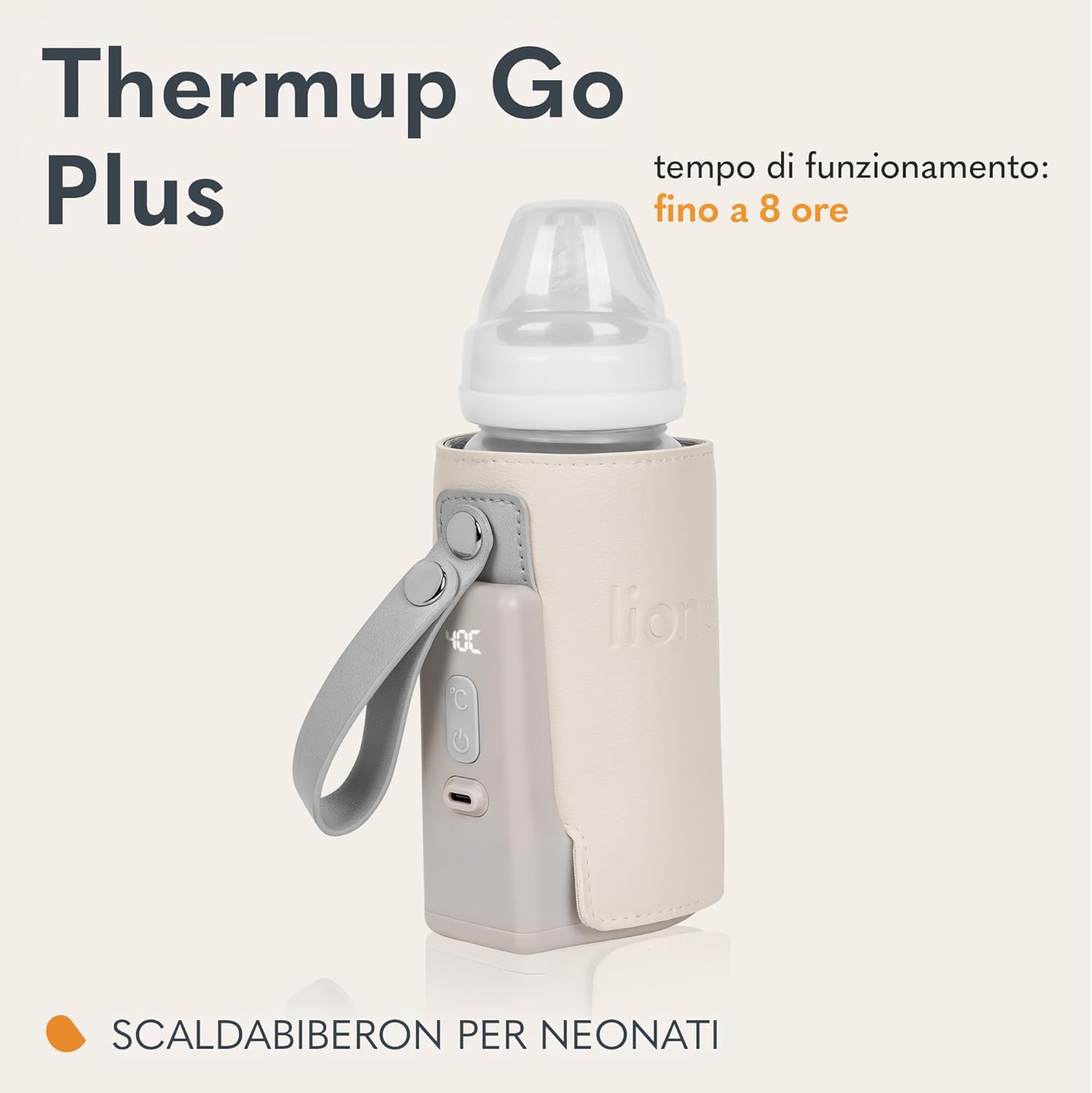 Lionelo Thermup Go Plus Scaldabiberon Portatile USB - immagine 2