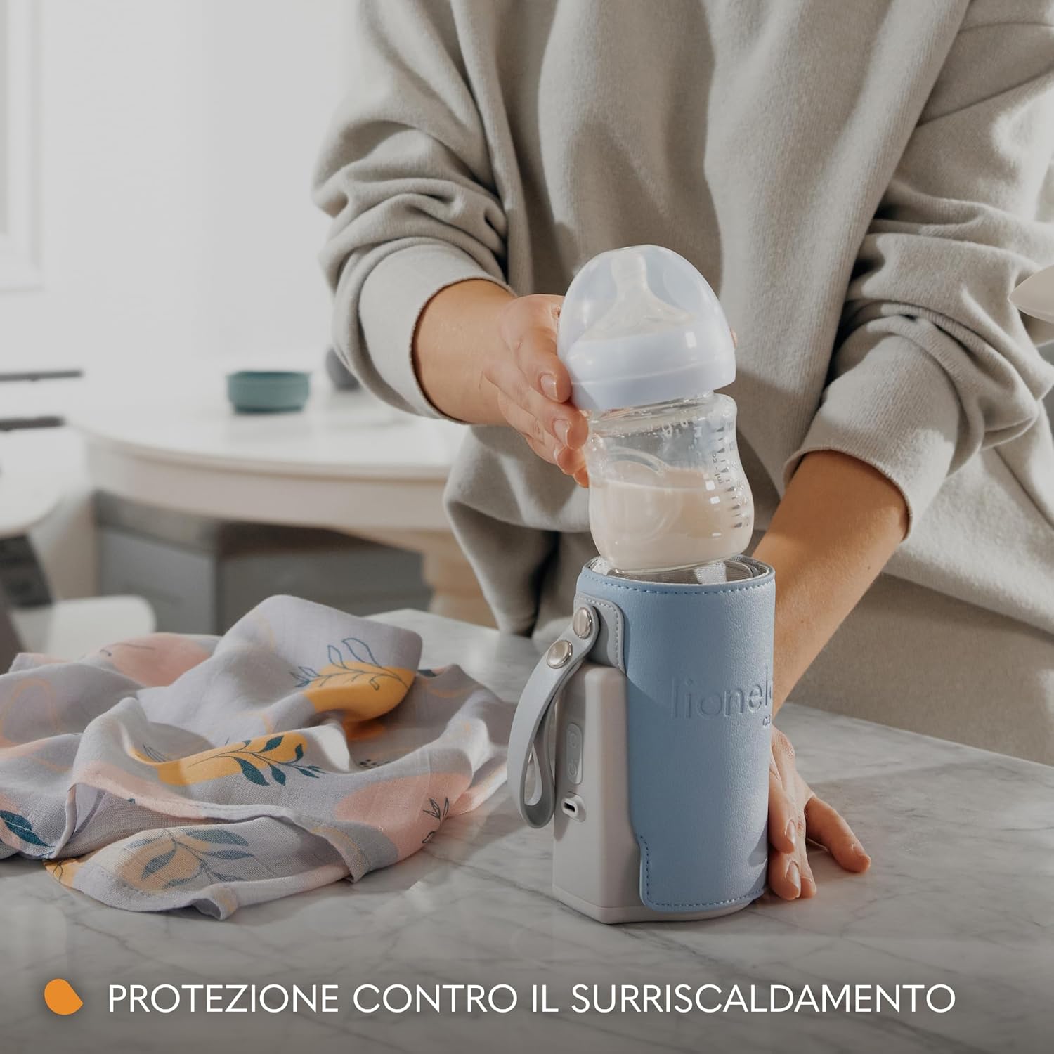 Lionelo Thermup Go Plus Scaldabiberon Portatile USB - immagine 7