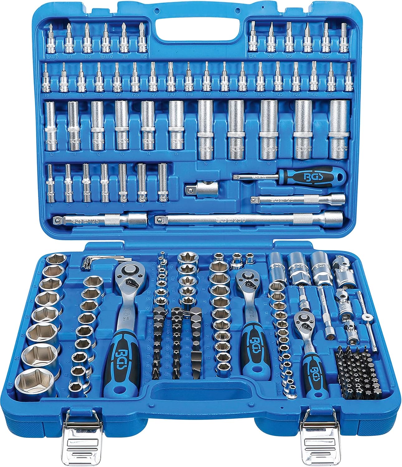 Bgs 2243 - Set Chiavi a Tubo 192 Pezzi Profilo Pro Torque®