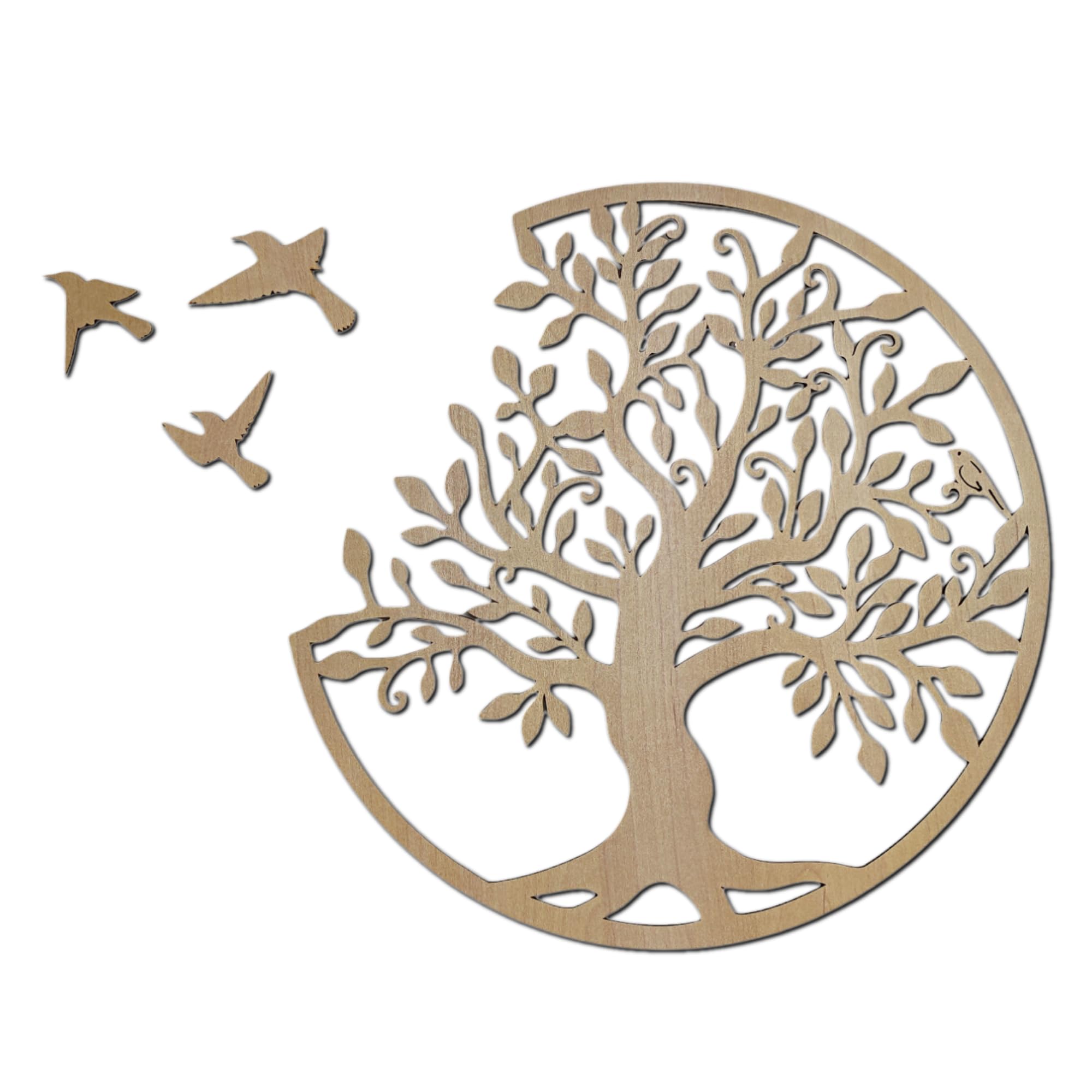 SENTOP HDF0504 Quadro Intagliato in Legno, Acero 160cm