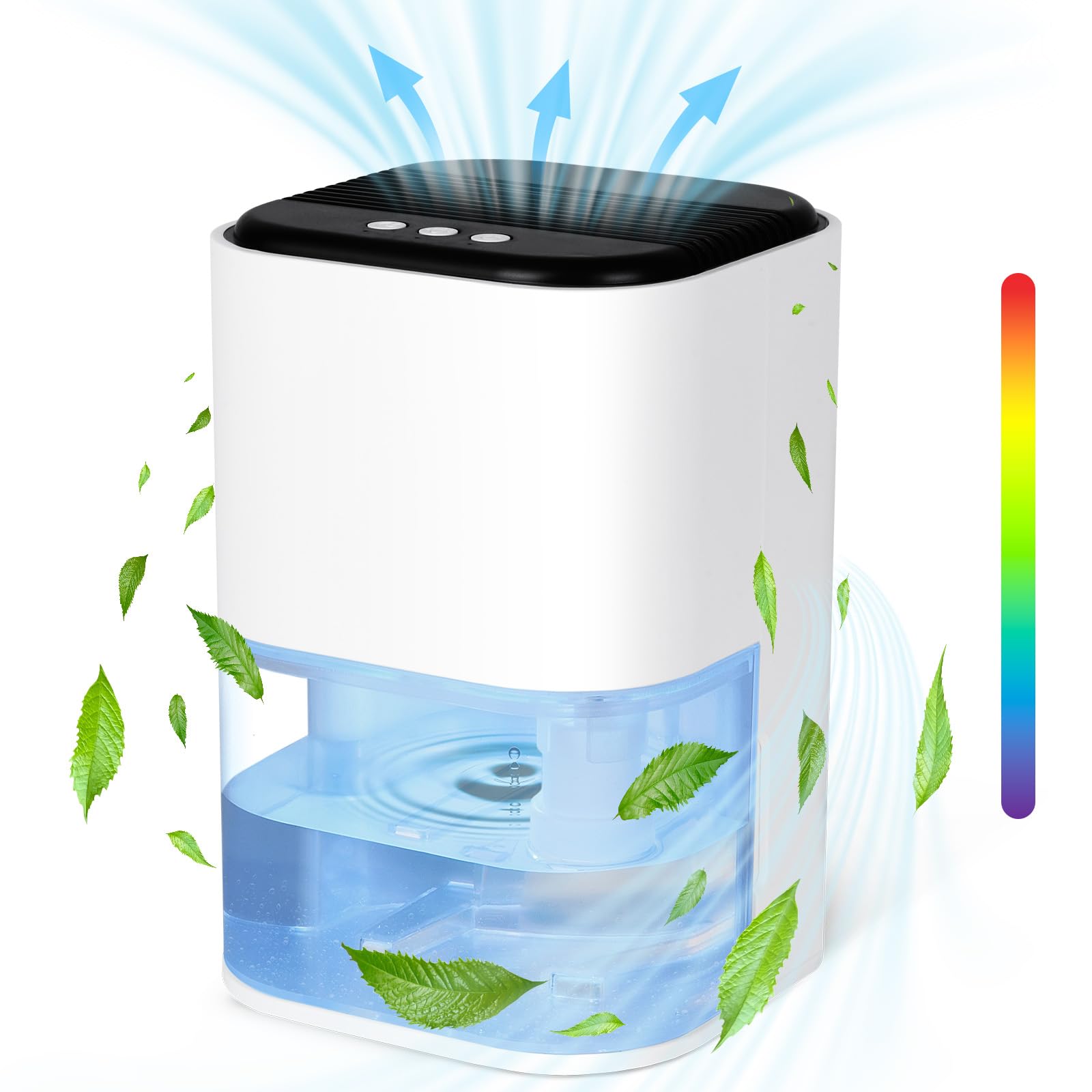 Vicloon Deumidificatore Casa Portatile 2000ML